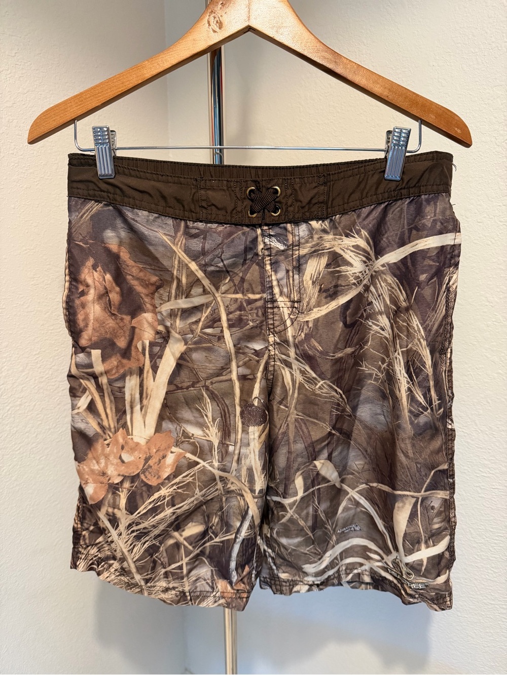 Realtree Brown Camo Swim Board Shorts